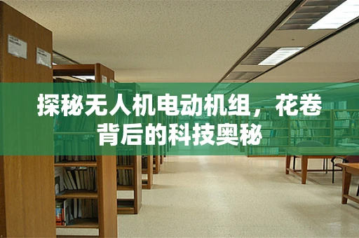 探秘无人机电动机组，花卷背后的科技奥秘