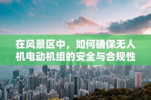 在风景区中，如何确保无人机电动机组的安全与合规性？