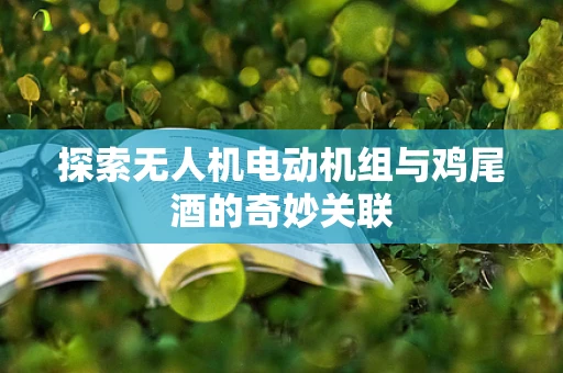 探索无人机电动机组与鸡尾酒的奇妙关联