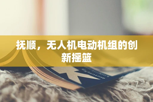 抚顺，无人机电动机组的创新摇篮