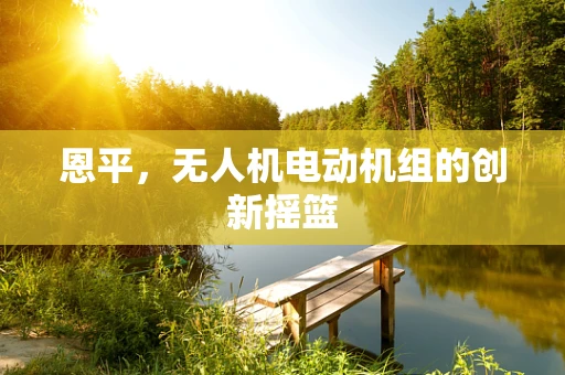 恩平，无人机电动机组的创新摇篮