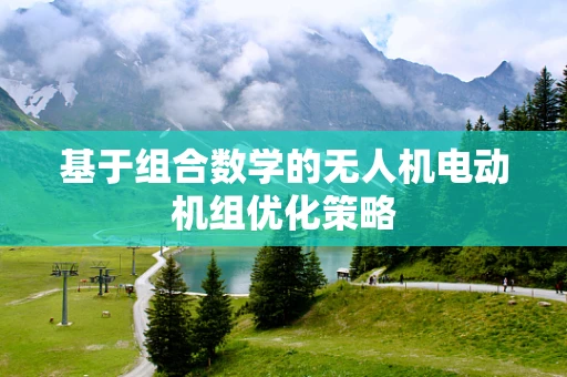 基于组合数学的无人机电动机组优化策略