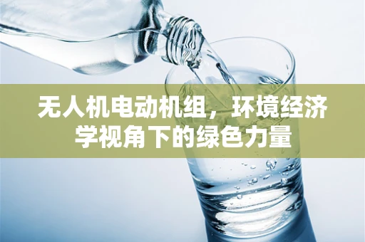 无人机电动机组，环境经济学视角下的绿色力量