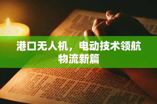 港口无人机，电动技术领航物流新篇