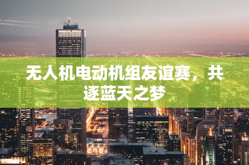 无人机电动机组友谊赛，共逐蓝天之梦