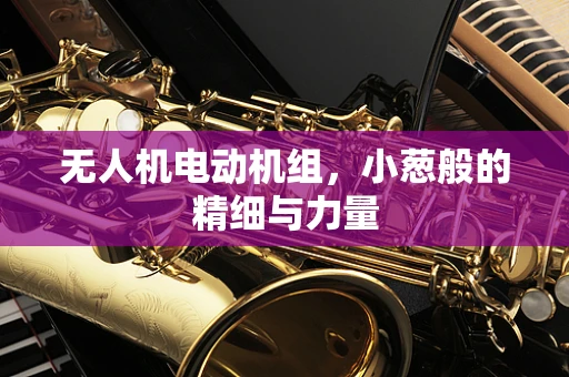 无人机电动机组，小葱般的精细与力量