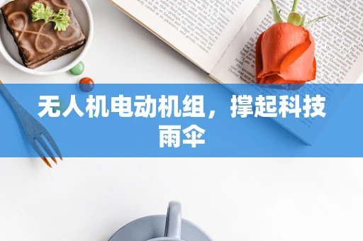 无人机电动机组，撑起科技雨伞