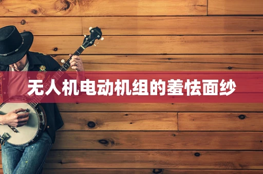 无人机电动机组的羞怯面纱