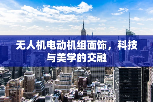 无人机电动机组面饰，科技与美学的交融