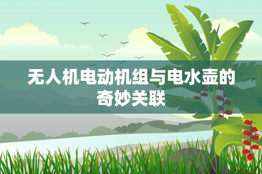 无人机电动机组与电水壶的奇妙关联