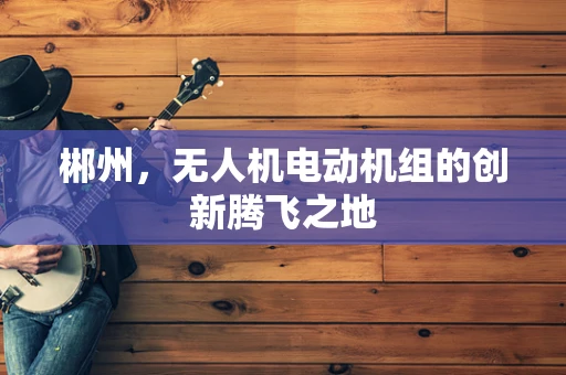 郴州，无人机电动机组的创新腾飞之地