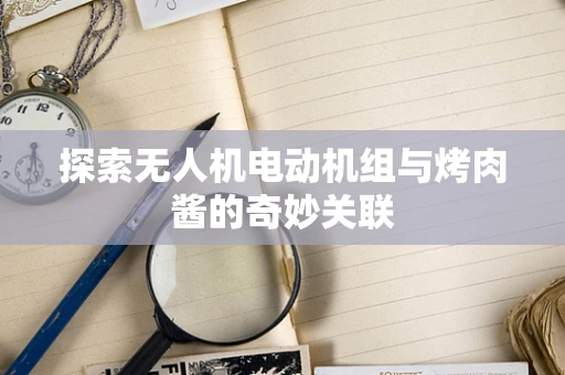 探索无人机电动机组与烤肉酱的奇妙关联