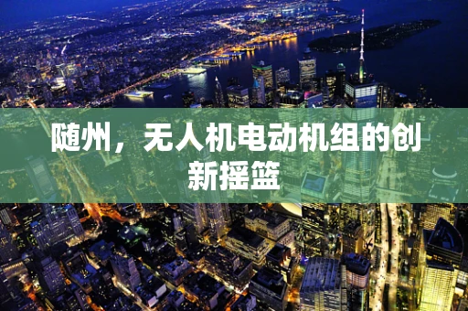 随州，无人机电动机组的创新摇篮