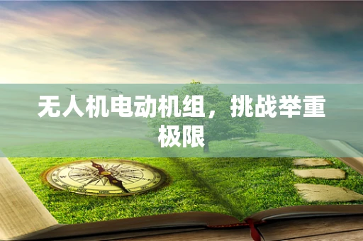 无人机电动机组，挑战举重极限