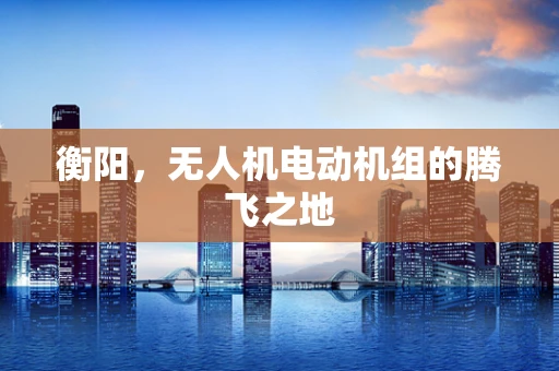 衡阳，无人机电动机组的腾飞之地