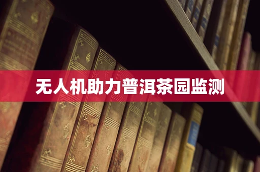 无人机助力普洱茶园监测