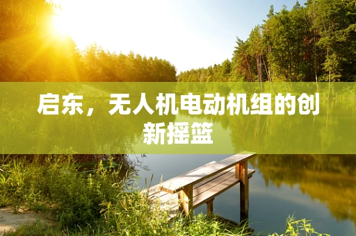 启东，无人机电动机组的创新摇篮