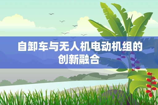 自卸车与无人机电动机组的创新融合