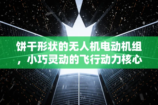 饼干形状的无人机电动机组，小巧灵动的飞行动力核心