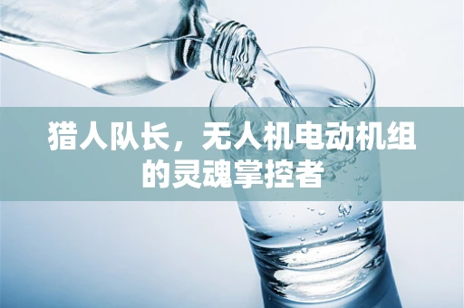 猎人队长，无人机电动机组的灵魂掌控者