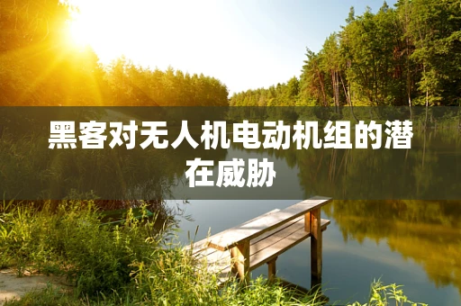 黑客对无人机电动机组的潜在威胁