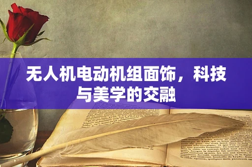 无人机电动机组面饰，科技与美学的交融