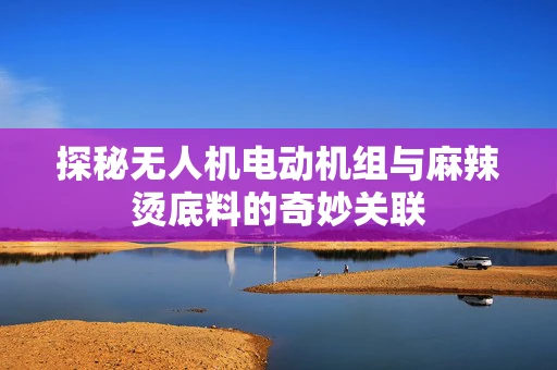 探秘无人机电动机组与麻辣烫底料的奇妙关联