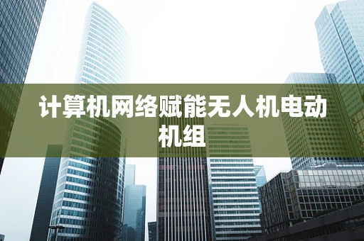 计算机网络赋能无人机电动机组