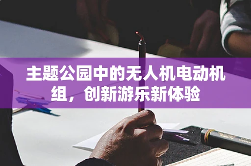 主题公园中的无人机电动机组，创新游乐新体验