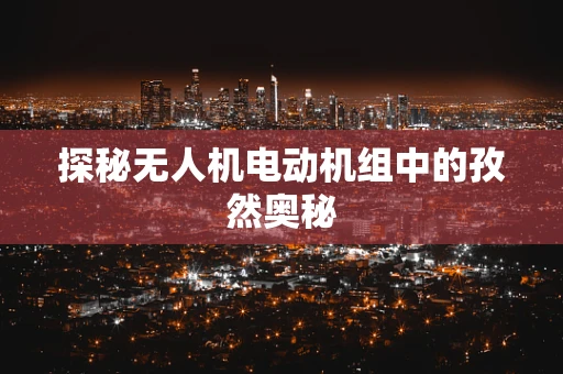 探秘无人机电动机组中的孜然奥秘