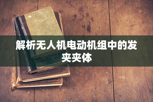 解析无人机电动机组中的发夹夹体