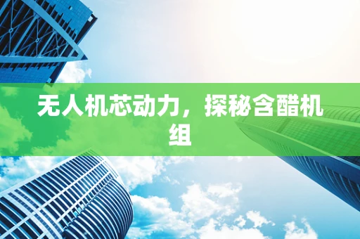 无人机芯动力，探秘含醋机组