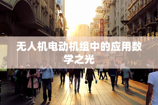 无人机电动机组中的应用数学之光