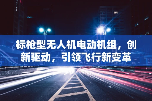 标枪型无人机电动机组，创新驱动，引领飞行新变革