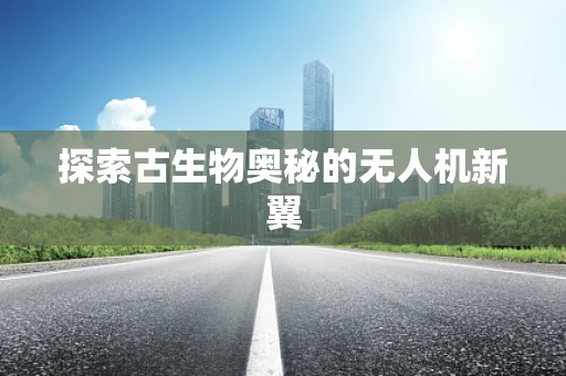 探索古生物奥秘的无人机新翼