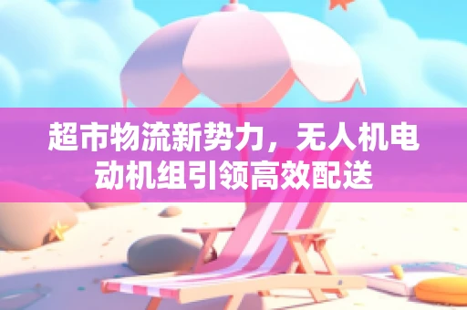 超市物流新势力，无人机电动机组引领高效配送