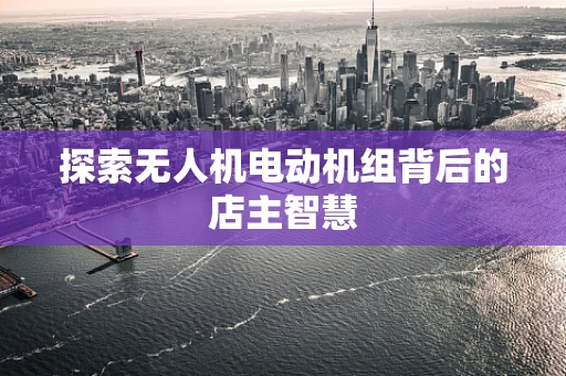 探索无人机电动机组背后的店主智慧