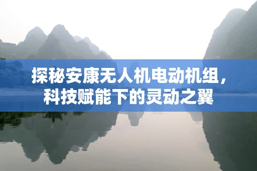 探秘安康无人机电动机组，科技赋能下的灵动之翼