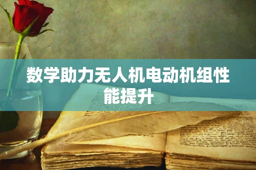 数学助力无人机电动机组性能提升