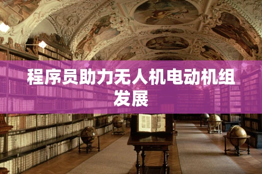 程序员助力无人机电动机组发展