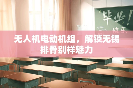 无人机电动机组，解锁无锡排骨别样魅力