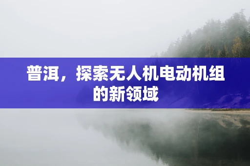 普洱，探索无人机电动机组的新领域