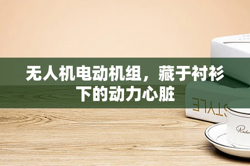 无人机电动机组，藏于衬衫下的动力心脏