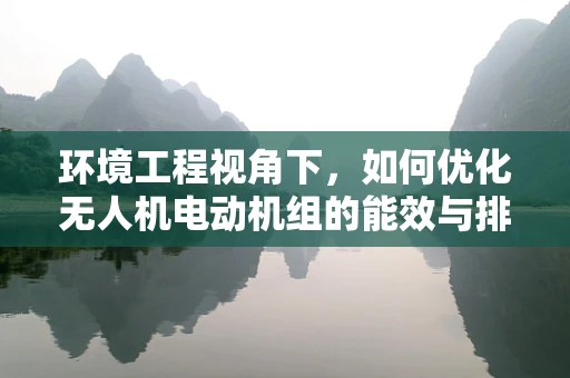 环境工程视角下，如何优化无人机电动机组的能效与排放？