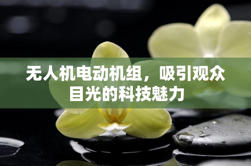 无人机电动机组，吸引观众目光的科技魅力