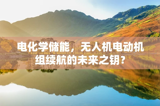 电化学储能，无人机电动机组续航的未来之钥？