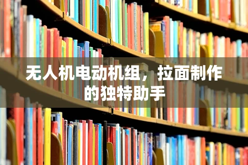 无人机电动机组，拉面制作的独特助手