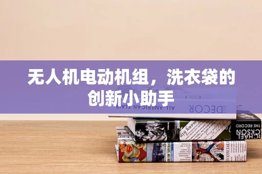 无人机电动机组，洗衣袋的创新小助手