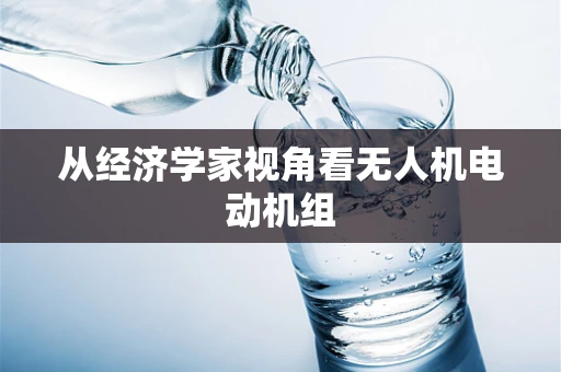 从经济学家视角看无人机电动机组