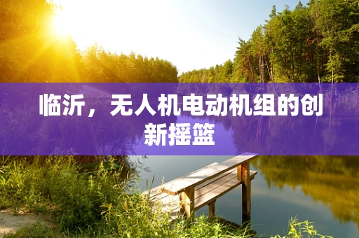 临沂，无人机电动机组的创新摇篮